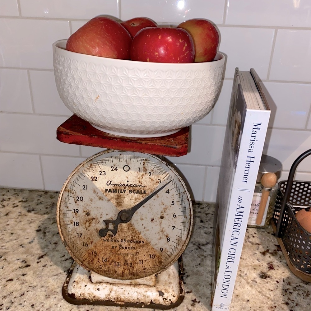 Antique kitchen scale farmhouse style